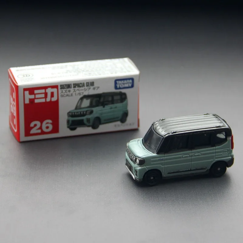 

TAKARA TOMY Alloy Car Model SUZUKI SPACIA Desktop Decorations 1:66 Toy Cars with Suspension Shock Absorption Collectibles Gift