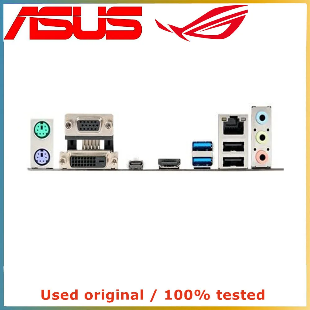 For ASUS PRIME H270M-PLUS Z270M LGA 1151 H270 4×DDR4 64GB PCI-E 3.0 M.2 USB3.0 HDMI DVI M-ATX Motherboard