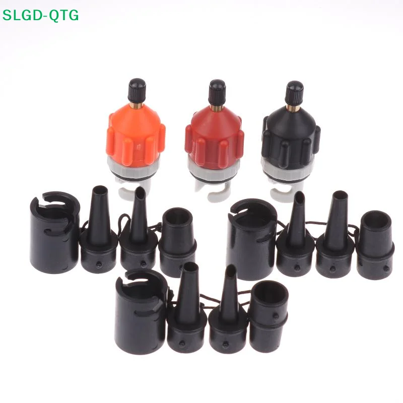 

NEW Hot! Air Valve Adaptor For SUP Board Inflatable Pump Adapter Paddle Boat Kayak Air Valve Pump Tire Air Connector Combo Kit
