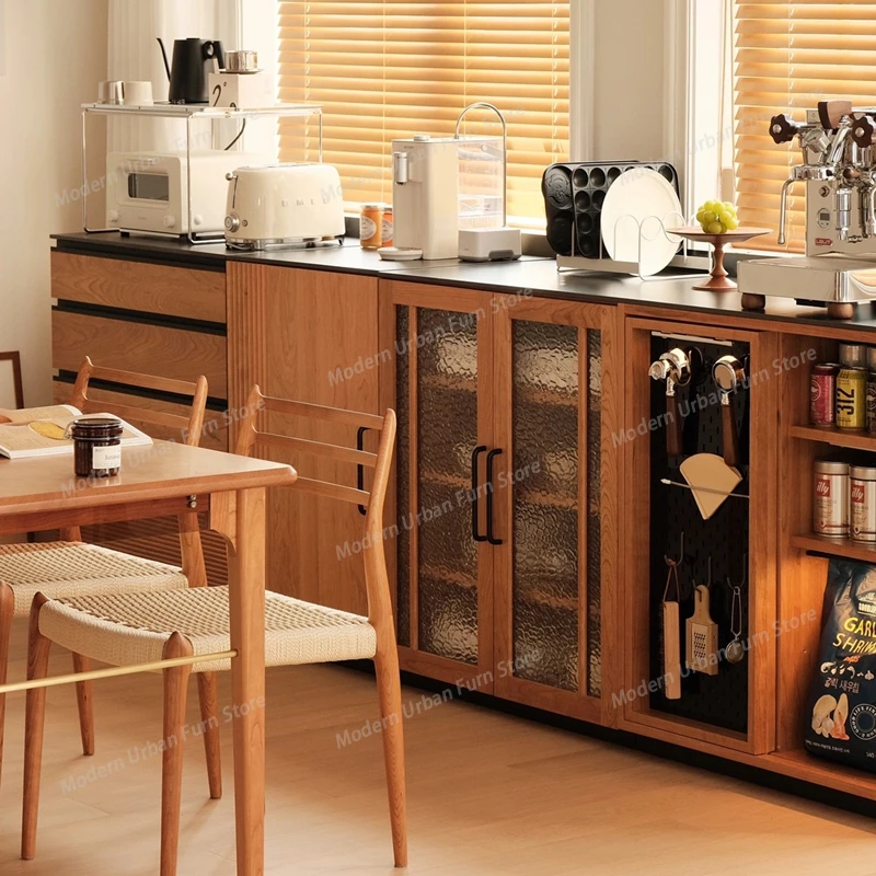 

Japanese Wood Sideboards Modern Design Storage Buffet Kitchen Cabinets Chest of Drawers Hoom Furniture Muebles De Comedor FYSC