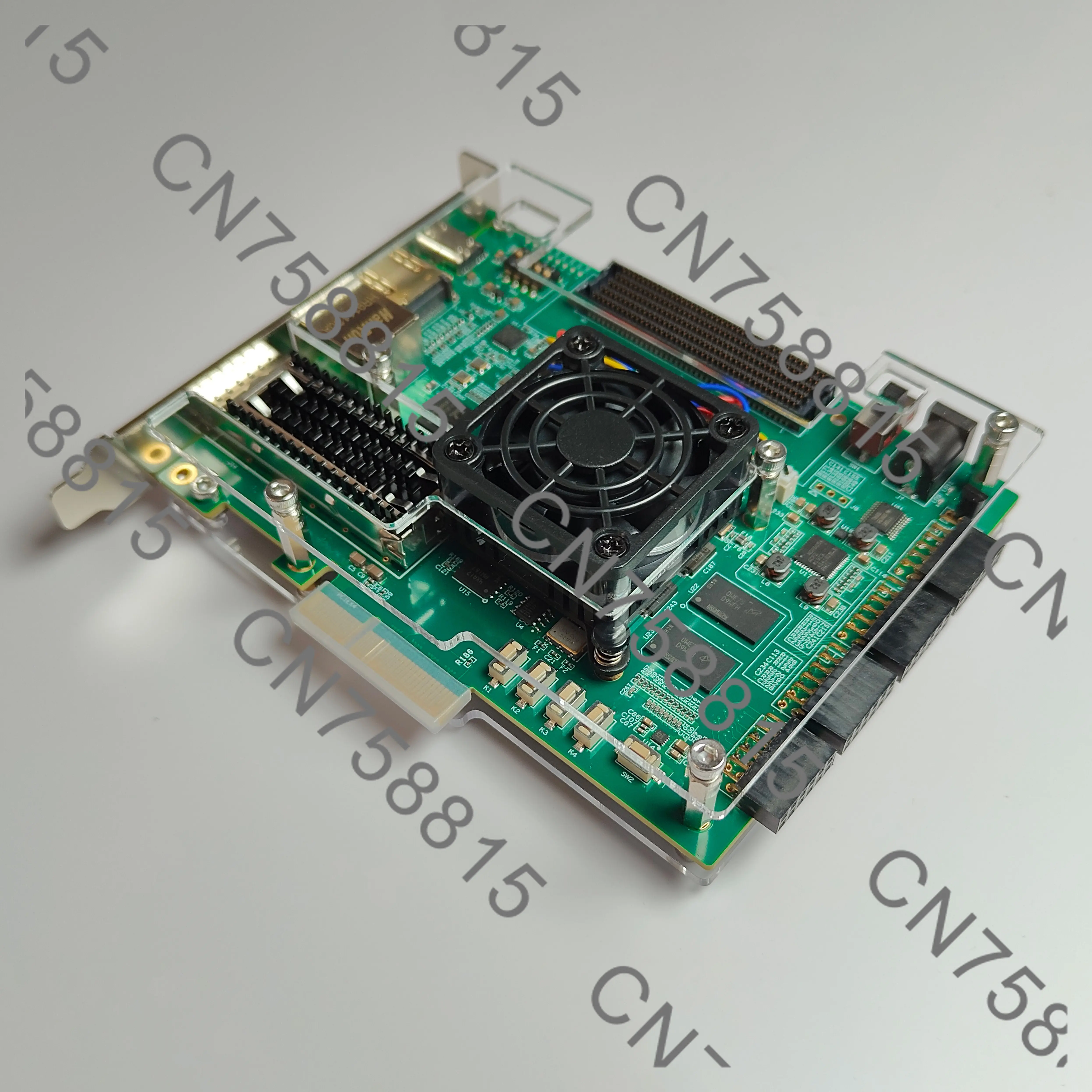 Special promotion XCKU5P development board FMCPCIE3.0 HDMI 100G optical port Gigabit Ethernet port