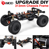 AUSTARHOBBY RC 313mm 2-Speed Transmission Chassis Frame with Differential Portal Axle for Traxxas TRX-4 1/10 Crawler Car Parts