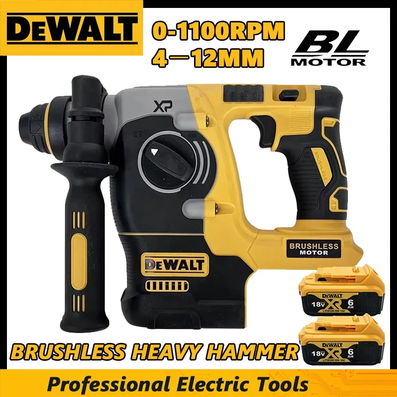 

Бесщеточный перфоратор DEWALT DCH273, 20В, аккумулятор 6.0Ач, энергия удара 2.1 Дж, 360° вращение ° Удобная рукоятка – эффективна для сверления бетона, кирпича и камня.