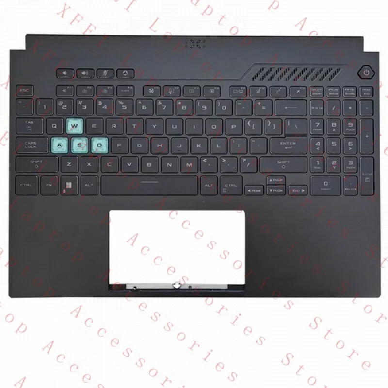 

F Palmrest US with Keyboard Black for ASUS TUF Gaming F16 FX607 FA607