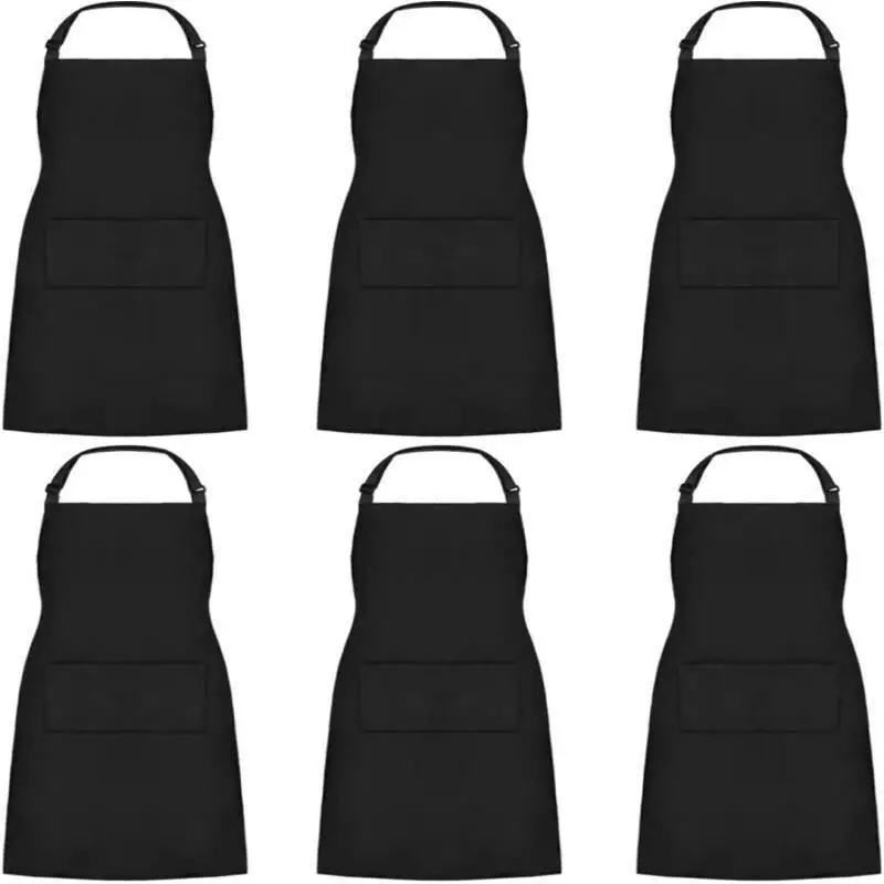 Perfessional Kitchen Apron Women Waterproof Grill Apron With Pockets Waiter Cooking Apron for Men Chef Work Apron Cleaning Tools