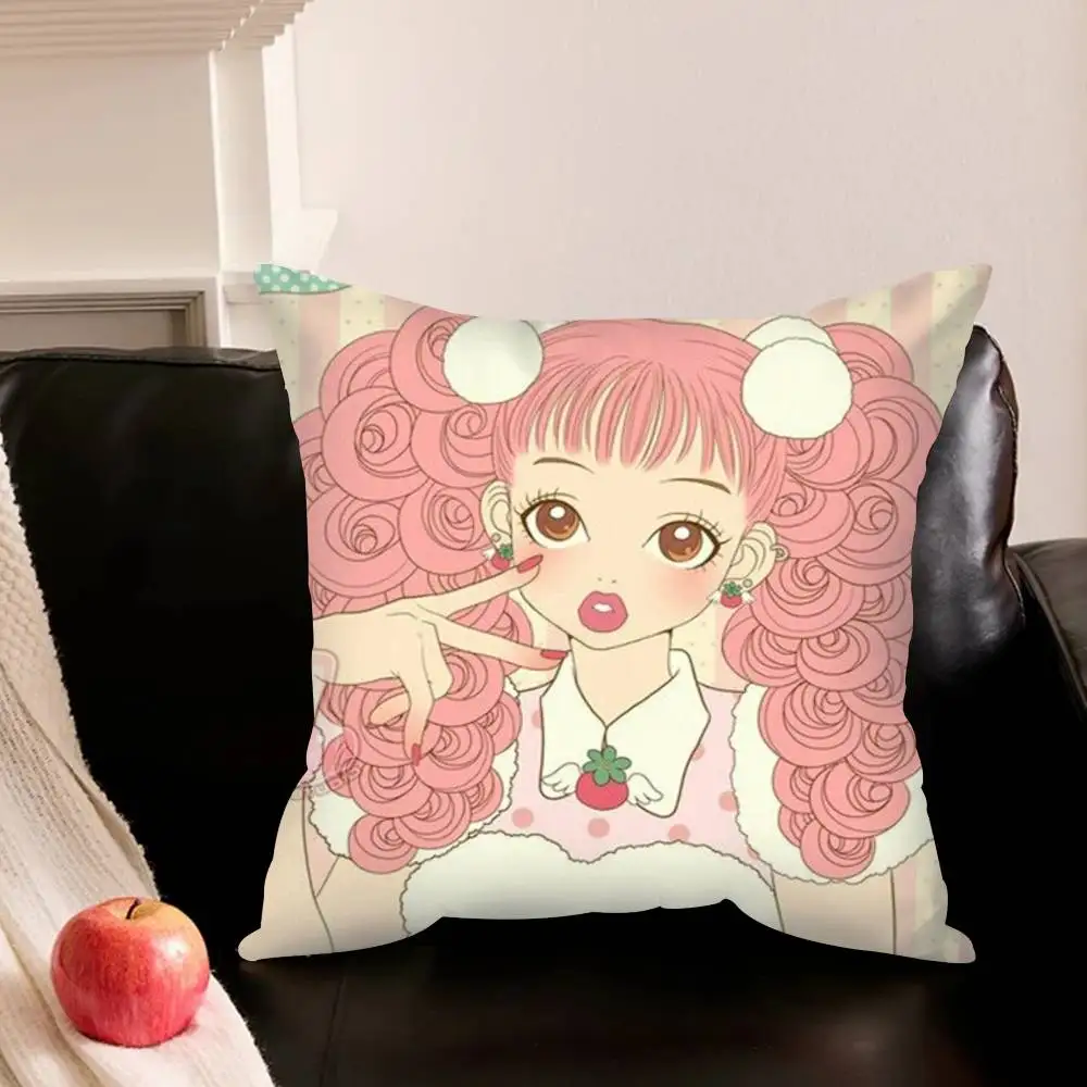 Miwako P-Paradise K-Kiss  Pillowcase living room sofa cushion cover bedroom room bed pillow cover home decoration