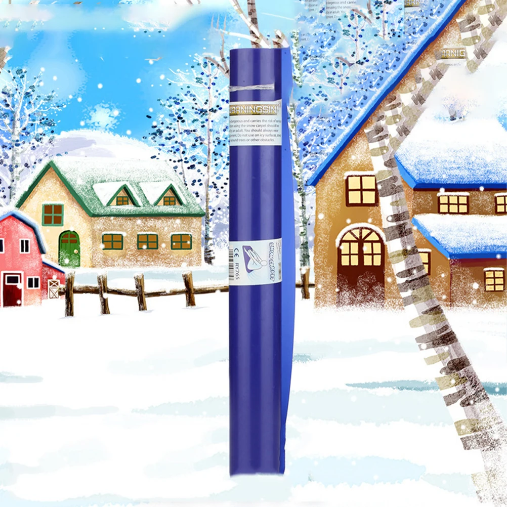 

Funny Sled Winter Sliding Snowboard Outdoor Skiing Board Bright Color Handle Design Suitable for Grass Sand Snow