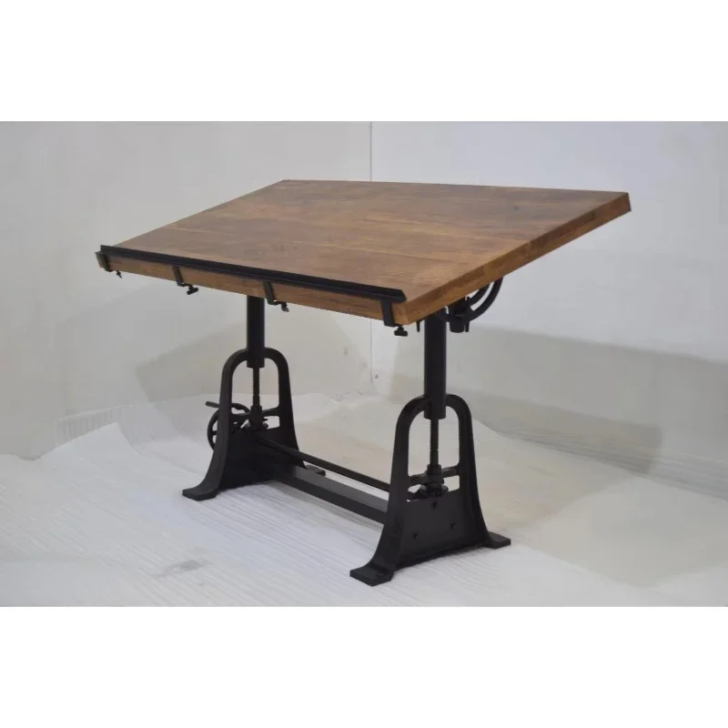 Industrial antique style American hand-held cast iron drawing writing painting engineer drawing