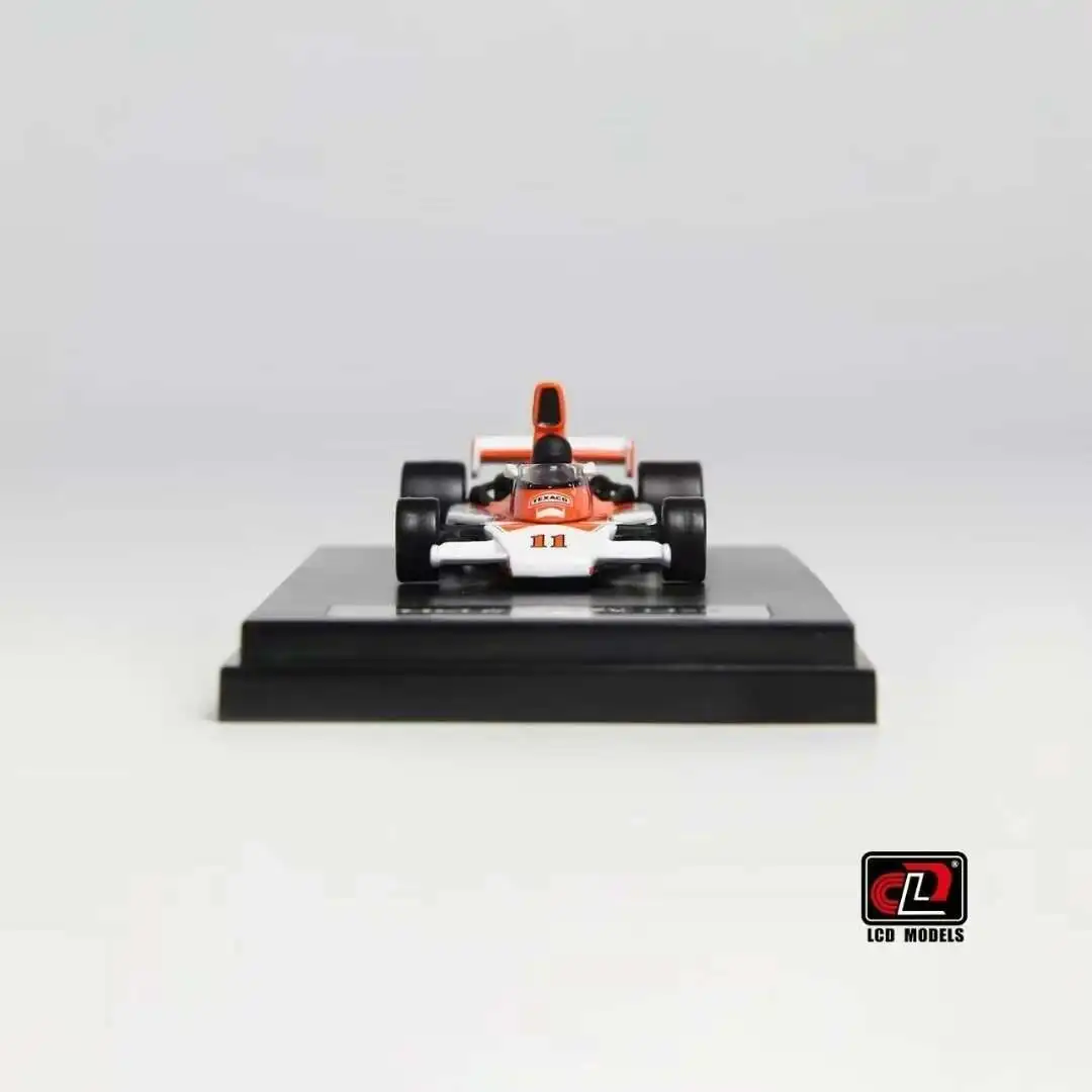 Preventa LCD 1:64 F1 M23 naranja 11 Diecast Diorama colección de modelos de coches juguetes en miniatura