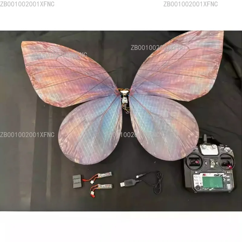 Bionic Butterfly RC Aircraft Parachute Umbrella Head Remote Control Plane Full Set Ready to Fly