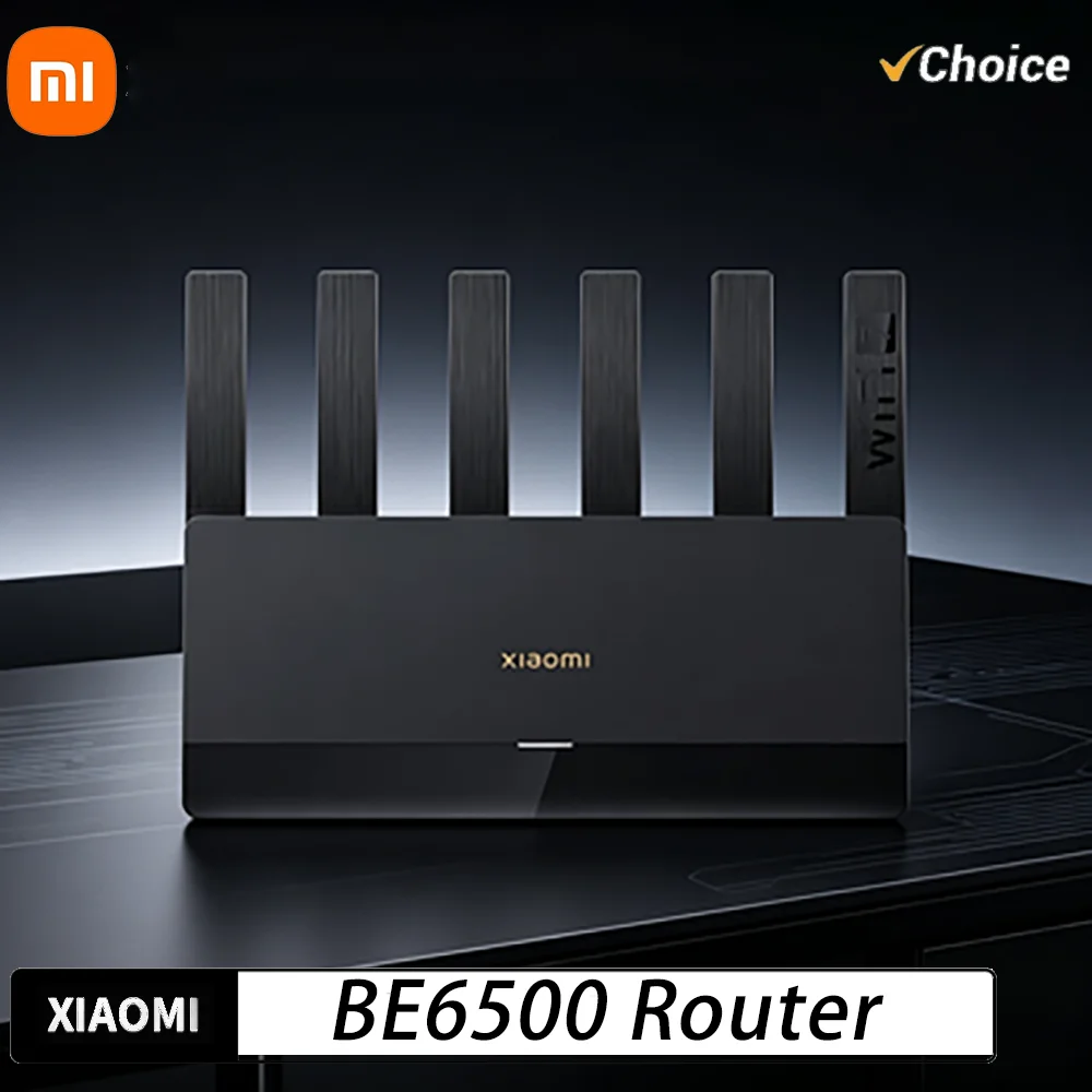

Xiaomi Router BE6500 Quad Nucleus Wifi7 2.5G Ethernet Port Dual Frequency 2.4/5GHz 6 Independent Signal Amplifiers Mesh 6500Mbps