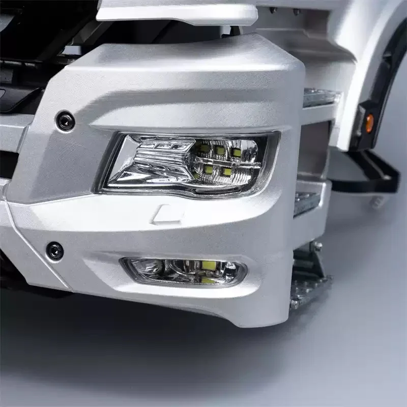 ชุดไฟหน้า LED จำลอง สำหรับรถบรรทุก Tamiya RC 1/14 รถพ่วง รถดัมพ์ MAN TGS อุปกรณ์เสริม DIY อัพเกรดรถ