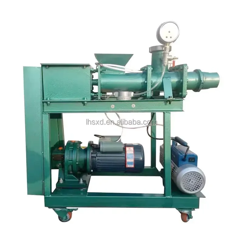 Small Ceramic Clay Vacuum Extruder Manual Haba Mill Mixer for Pottery Sculpting DIY Art Craft Tool