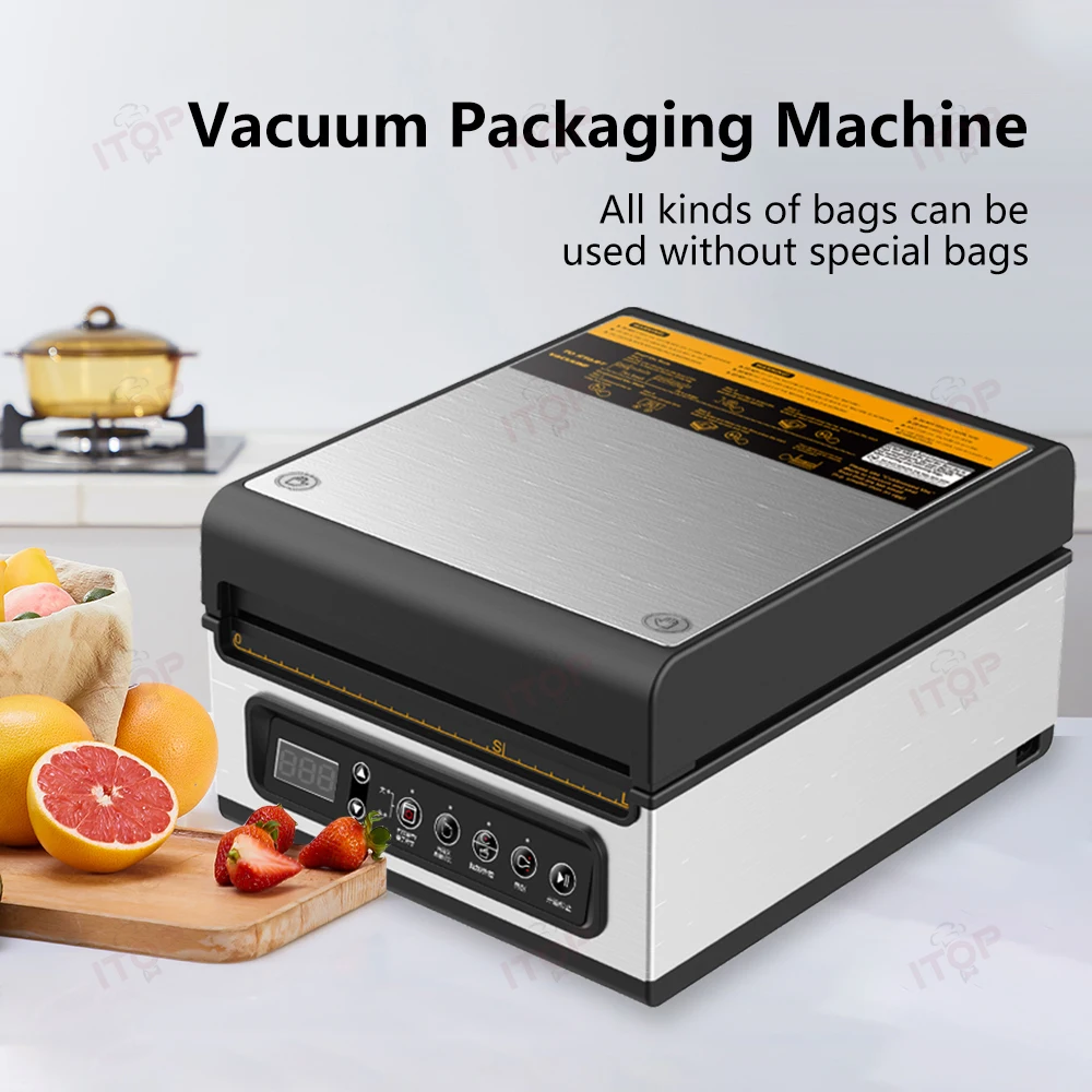 

ITOP SPM Chamber Vacuum Sealer Packaging Sealing Maker Commercial Food Sealing Machine Vacuum Packaging Machine