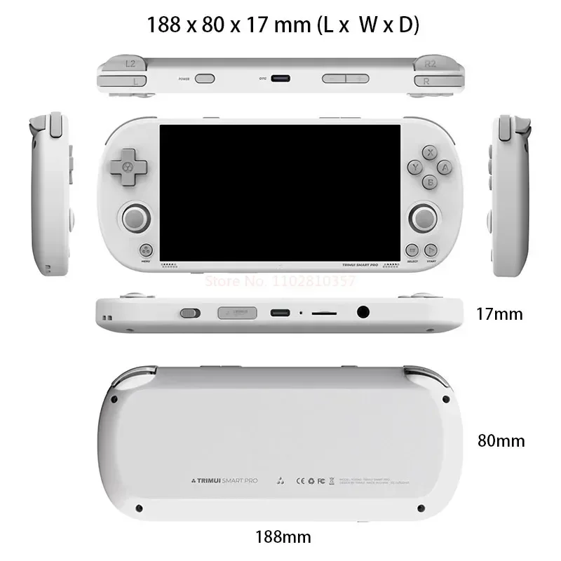 Imagem -05 - Trimui-smart Pro Wireless Handheld Gaming Console Tela Ips hd Arcade Retro 26 Mais Built-in Emulador Game Holiday Gift