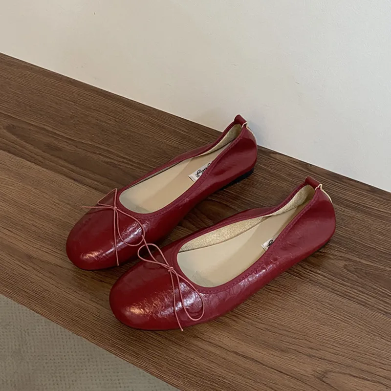 Bailamos Women Flat Heel Shoes Female Flats casual Ballet Dancing Shoes Foldable Sole Boat Shoes Summer Slip On Slipper Mules Sl