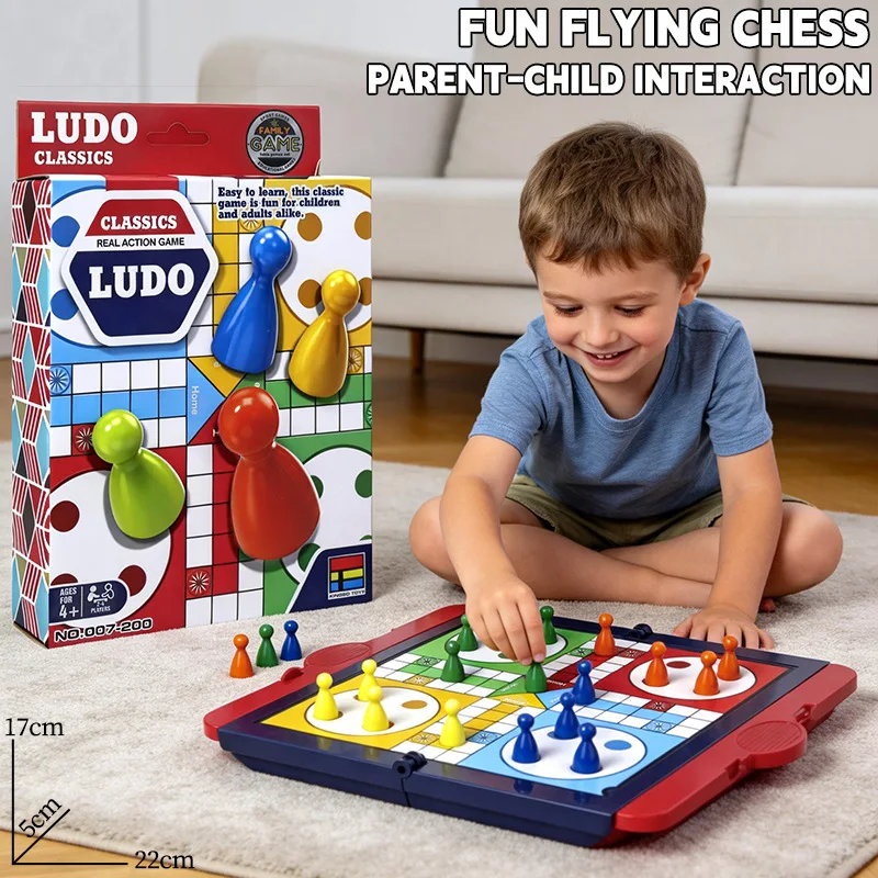 Juego de Mesa de Ajedrez Volador, Juego Familiar Interactivo para Padres e Hijos, Juego de Mesa Educativo, Pensamiento Creativo, Juguete de Entrenamiento Lógico