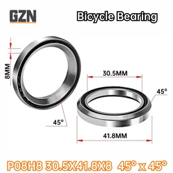 1PCS MH-P08H8 30.5x41.8x8 45°x45° Bicycle Front Folding Bearing Center Shaft Bicycle Bowl Group Bearing Perin Repair Parts