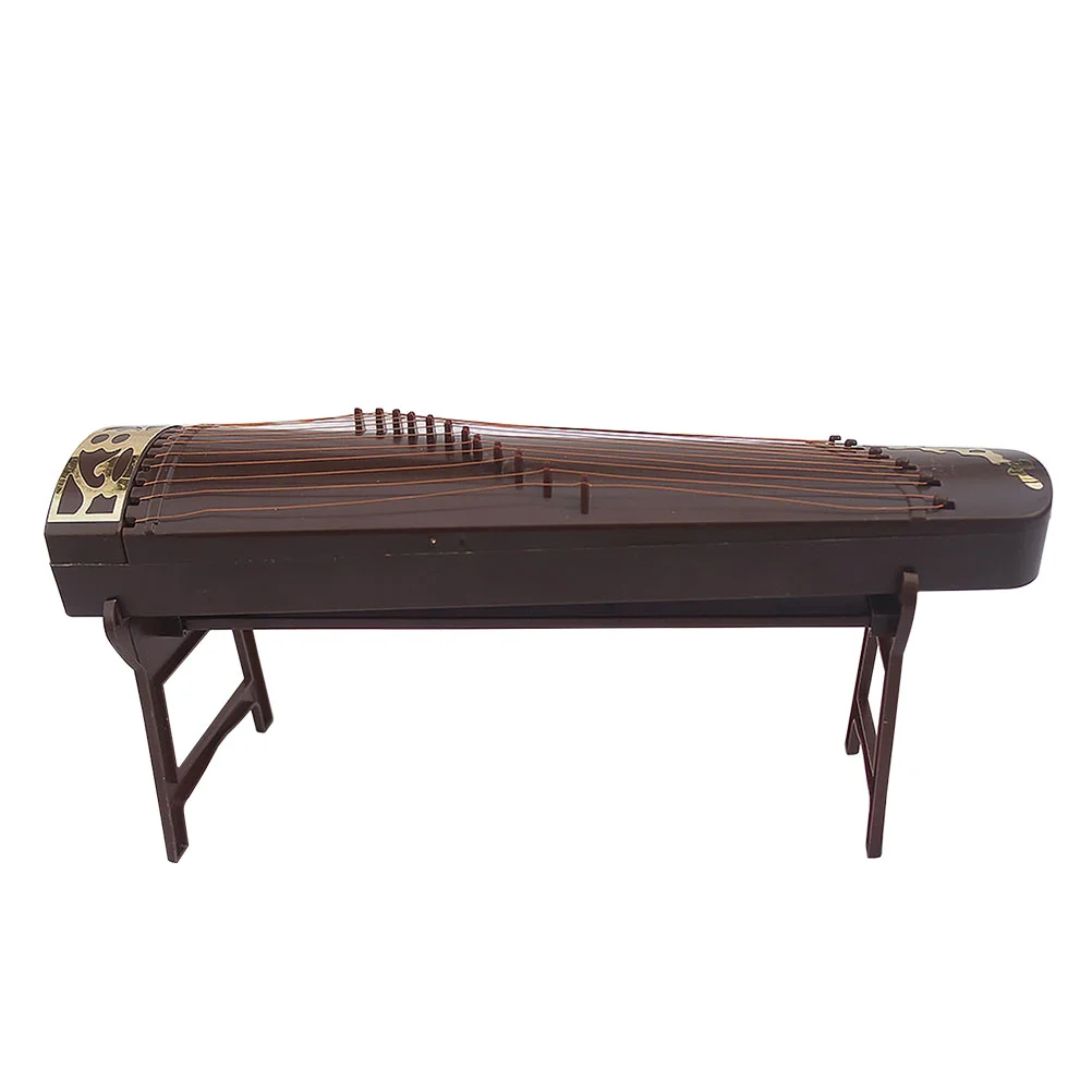

Accessories Simulated Guzheng Child Baby Toys Plastic House Layout Instrument
