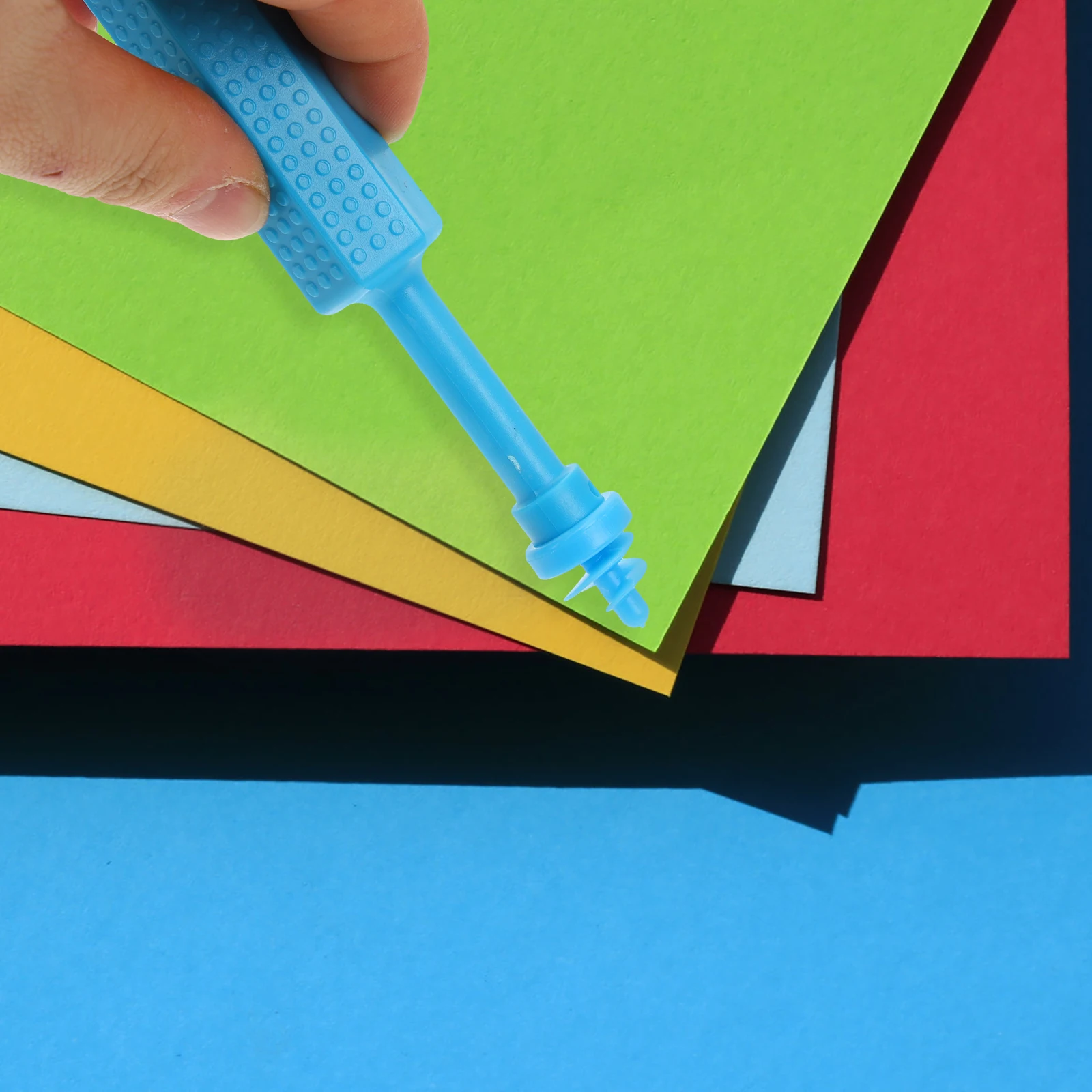 

1Set Cardboard Building Kit for Kids Educational Assembly Creative Construction Fun Portable DIY Play Small Size Safe Smooth