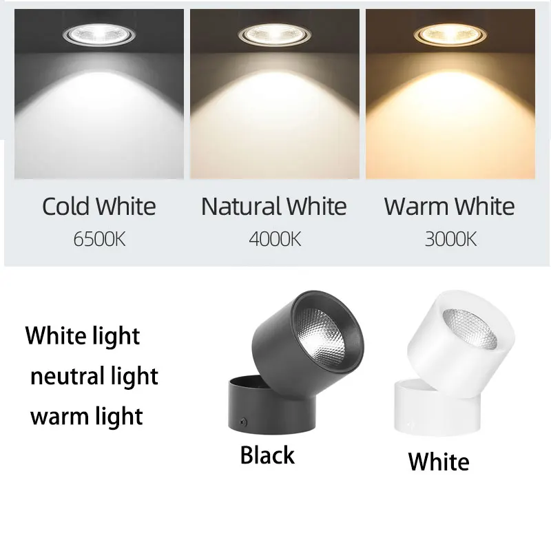 Imagem -04 - Led Downlight Home-appliance Decoração Luz Lâmpada do Teto Interior Luminárias Quarto Quarto Top Lustre Spot Home Light