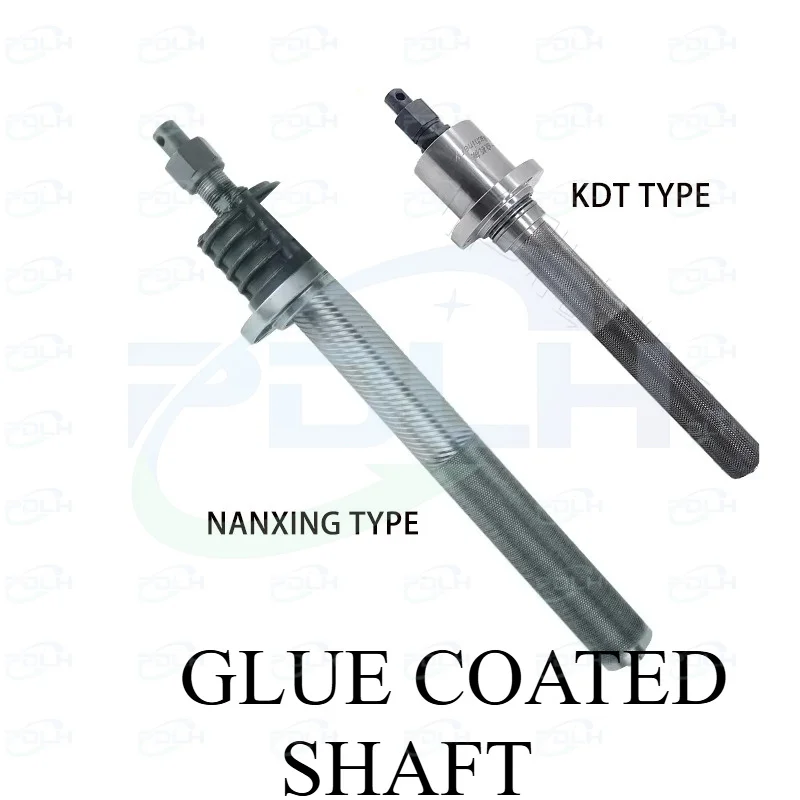 1PC Spare Parts EVA PUR Glue Coated Shaft Glue Roller for NanXing Edge Banding Glue Pot or KDT Edge Banding Machine