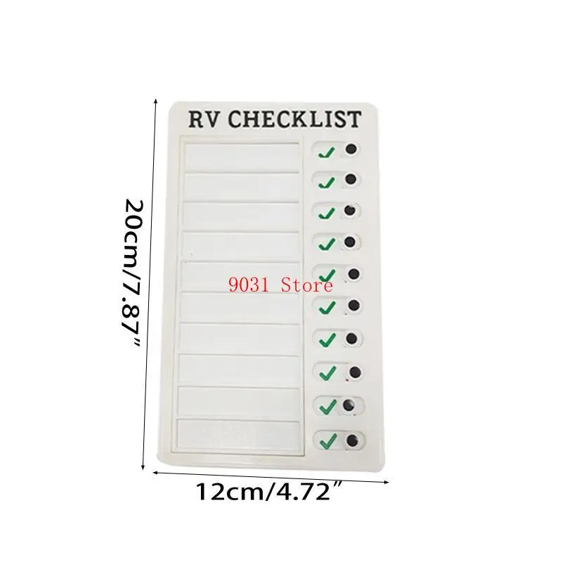 Multi-purpose Adjustable My Chore Checklist Board for Home Classroom Office Wall
