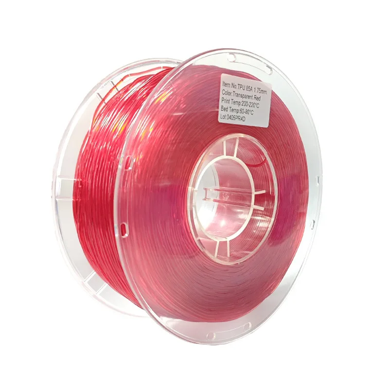 3D printing consumables TPU elastic soft material 90A 85A3D printing material insole TPU consumables