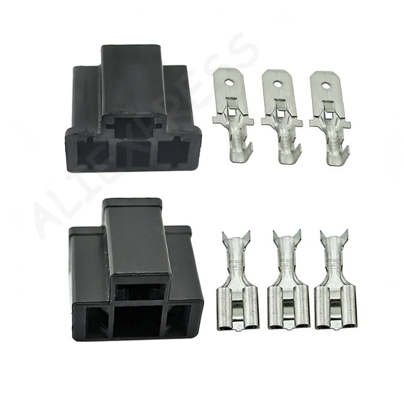 NewH4/HB2/9003 Lamp Holder Connector Terminal Motorcycle Automotive Light Plug Socket Connector Terminal