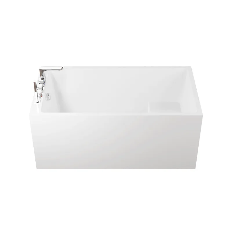 Square with seat popular style household acrylic independent small bathtub, diligently explore new products QT-075