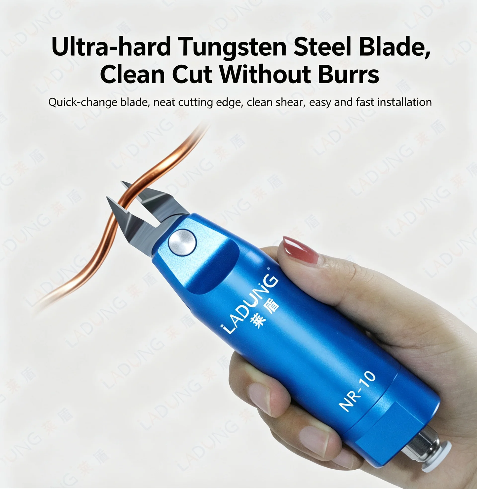 Pneumatic Cutter NR-10 ZS4-40 Robotic Arm Air Nipper Shear with Tungsten Steel Blade ZS4S/ZS4 for Cutting Copper and Iron Wire