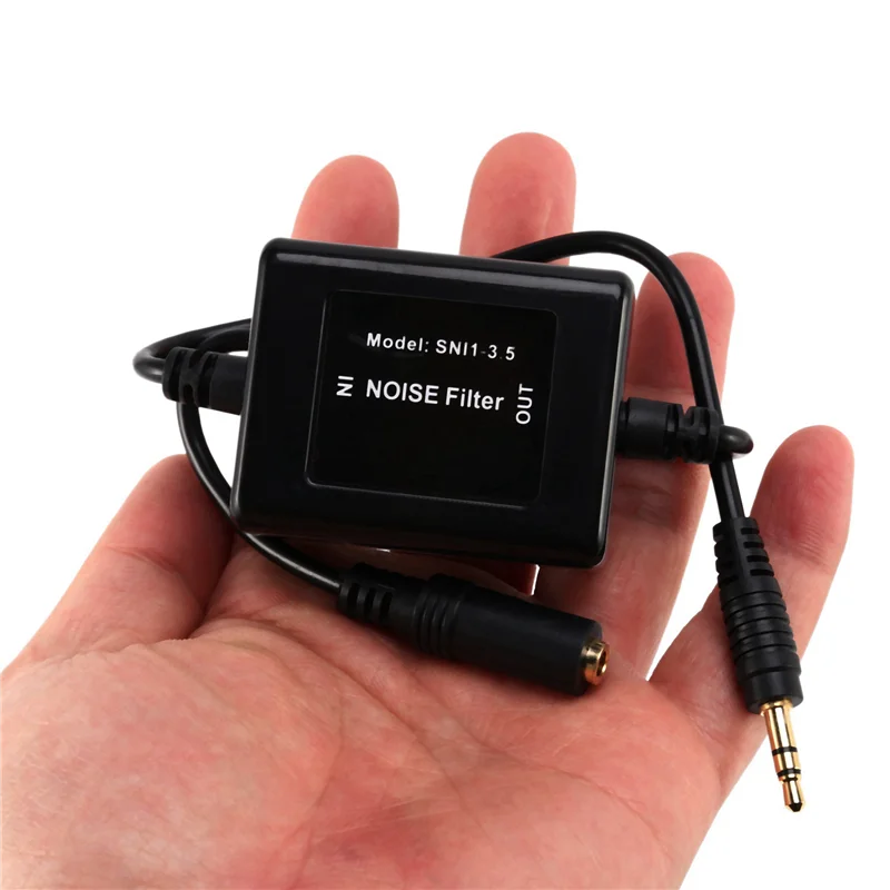 GO-3X SNI-1/3.5 Noise Filter Ripple Mass Filter Insulator 3.5Mm Black