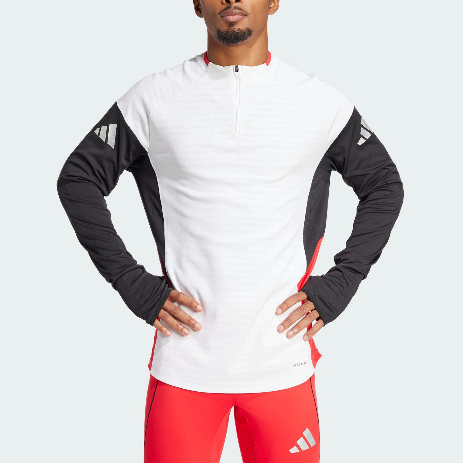 

Мужская толстовка с короткой молнией Adidas Originals TIRO25P TR TOP JX7074