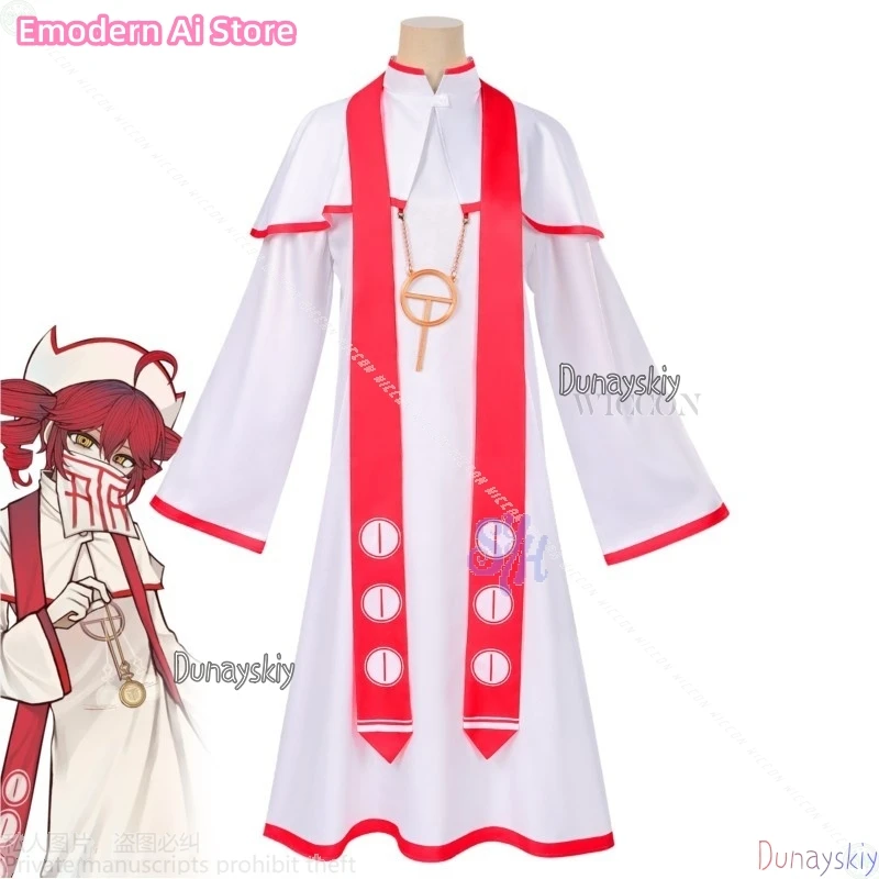 

Anime Game Project Sekai Cosplay Tettoo Tのをじるな 코스프레 Idol Vtuber Stage Uniform Nun Sister Uniform Dress Lolita Halloween Party