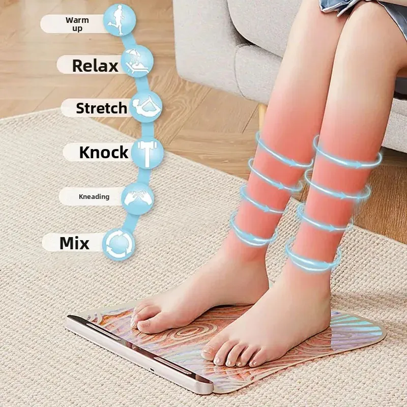 تدليك القدم آلة علاج القدم Colorfu تدليك القدم حصيرة الجمال الساق العلاج حصيرة مايكرو الحالي محفز