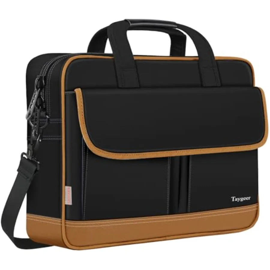 

Laptop Briefcase Laptop Bag for Men Women Water Resistant Crossbody Messenger Shoulder Bag for Busess Professional Premium Offi