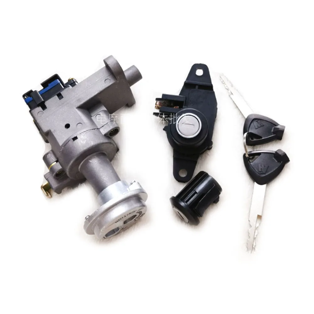 

Motorcycle Scooter Ignition Switch Lock & Fuel Gas Tank Cap Lock Set For Haojue VR150 VR 150cc VR 150 HJ150T-19 125 2015-2019
