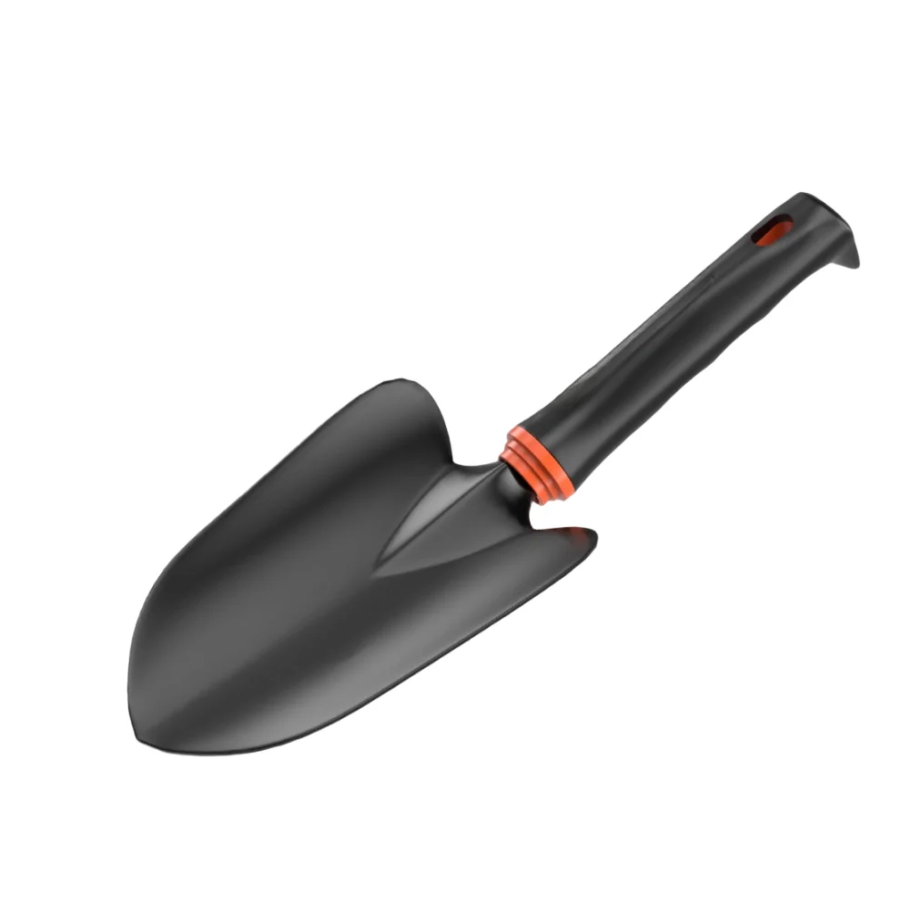 Professional 5 Piece Garden Tools Set Stainless Steel Shovel Digger Hoe Rake 3P Rake for Soil Loosening Weeding Beach