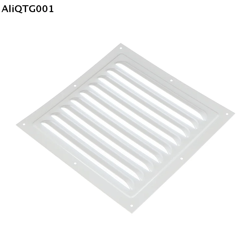 

1 шт. Алюминиевая вентиляционная решетка 100-250 мм, квадратная сетчатая крышка-экран для систем отопления и охлаждения