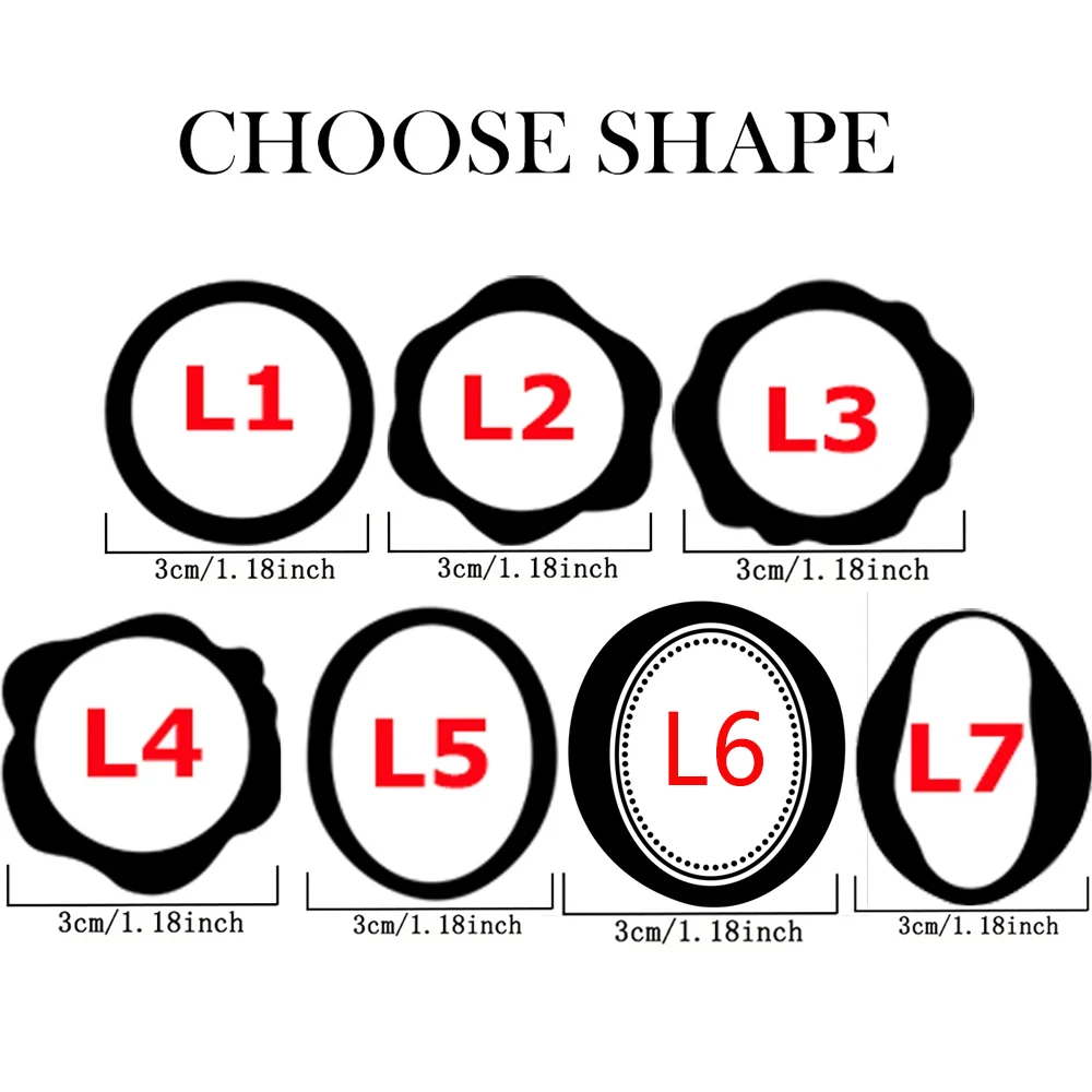 200PCS Custom Wax Seal Sticker,101 Colors Wax Seals Self-Adhesive Backing,3CM Personalized Monogram Self Adhesive Wax Seals