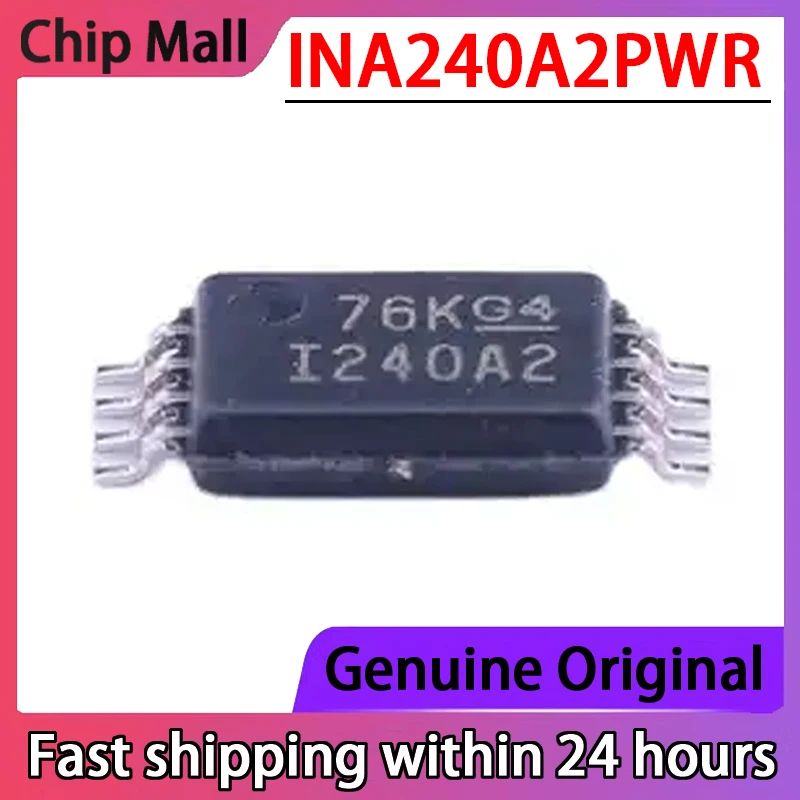 New Original INA240A2PWR Screen Printed I240A2 Patch TSSOP8 Current Sensitive Amplifier in Stock