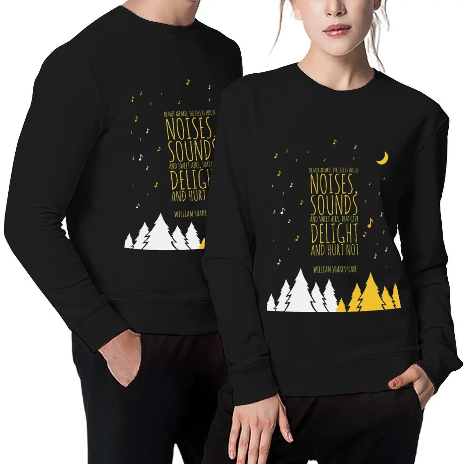 

The Words of Caliban Pullover japanese style korean autumn clothes korean style clothes clothes for men sweatshirt male
