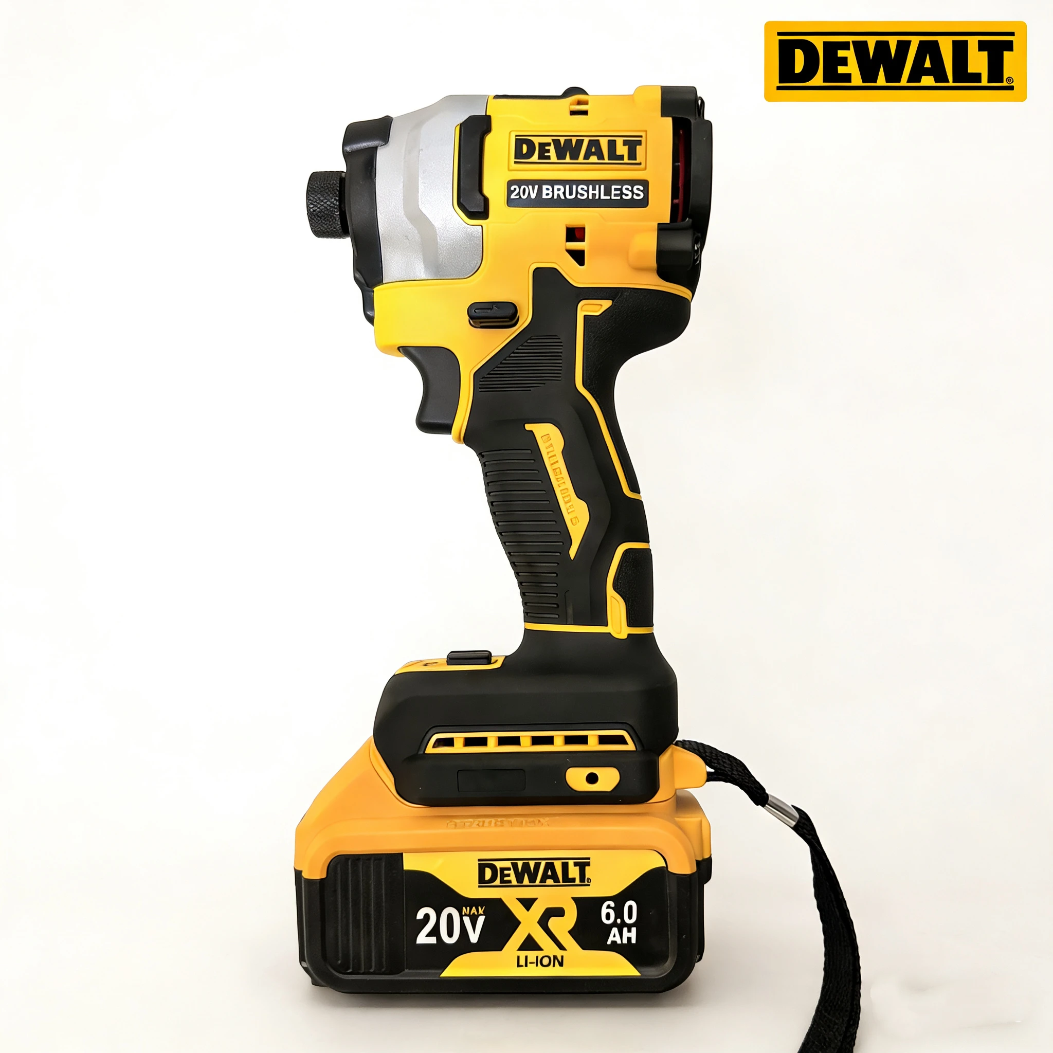 

Аккумуляторный беспроводной электроотвертка Dewalt DCF850 20В, литиевая батарея, электроинструмент, высокий стартовый крутящий момент для работы на высоте