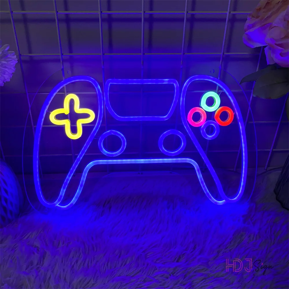 Gaming Neon Led Sign Game Room Slaapkamer Muur Decor Neon Lampjes Internet Neon Nachtverlichting Party Bar Club Jongens Meisjes Gamer Borden