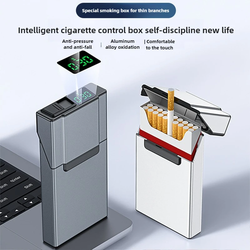 portable-smart-timer-lock-cigarette-case-for-smoking-control-ultra-thin-alloy-cigarette-case-effective-aid-for-quitting-smoking
