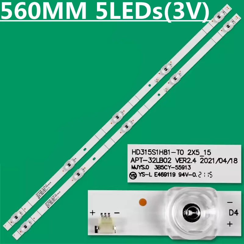 20PCS LED Backlight Strip For LB32128 CRH-BT32C1303005028BMREV1.4  JL.D32051330-003AS-M 32H4030F1 32H4000FM  JHD315V1H01-TXL1