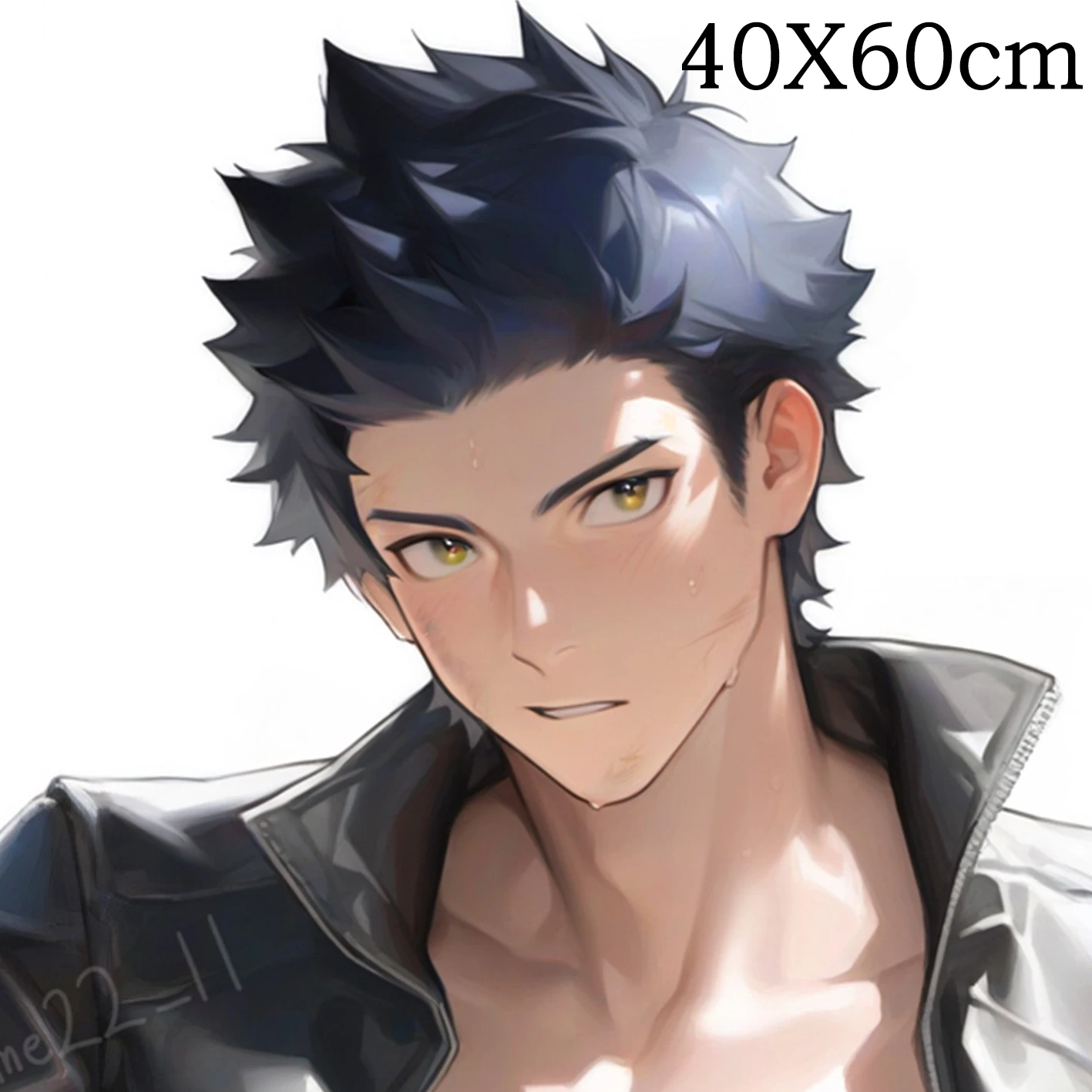 Dakimakura Anime After Workout Pillow Cover Sofa Cushion Double-side Print Throw Pillow Case 40X60cm