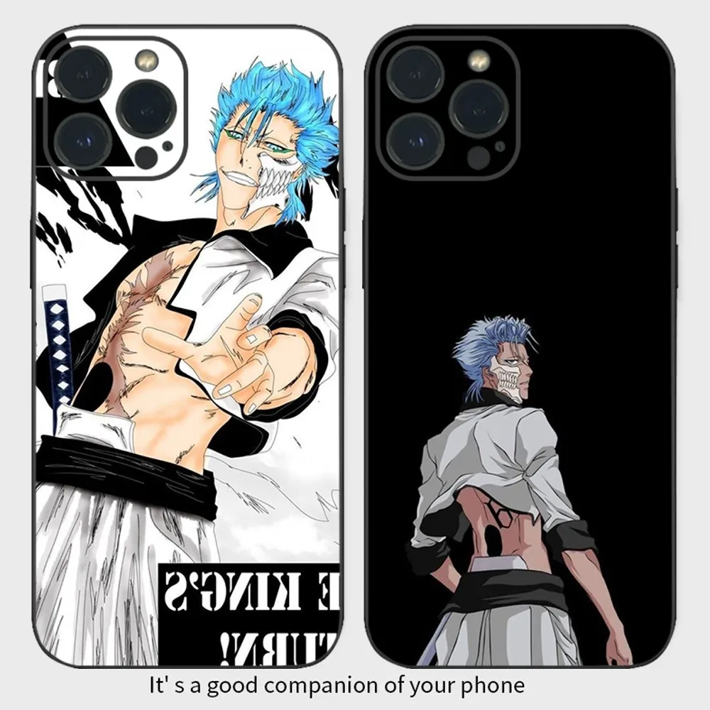 G-Grimmjow J-Jaegerjaquez Phone Case For IPhone16 15 14 13 12 Mini 11 Pro XS Max X XR SE5 6 7 8 Plus Soft Silicone Cover