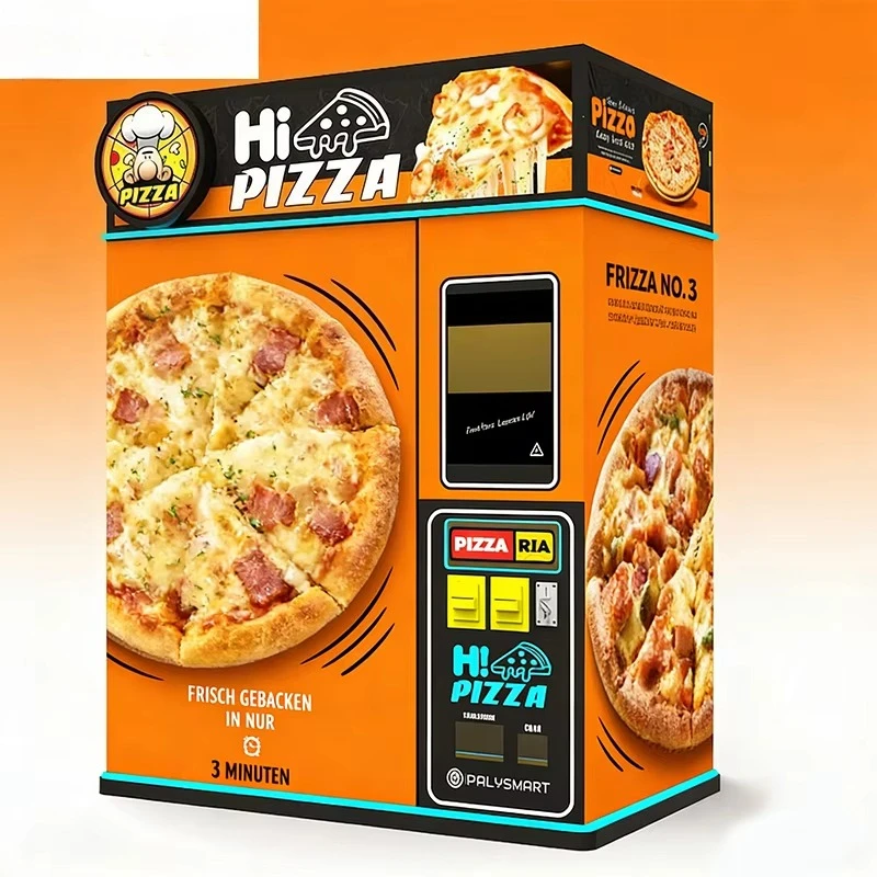 Pizza-vending-machine Pizza Making Vending Machine Fresh Hot Food Outdoor Vending Machine for Pizza Best Seller