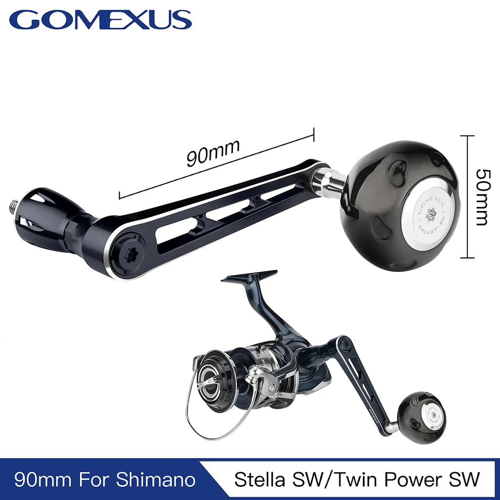 GOMEXUS-Power Handle for Daiwa, Saltiga, Shimano, Stella SW, Twin